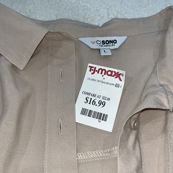 new tan long sleeve - Picture 3 of 5